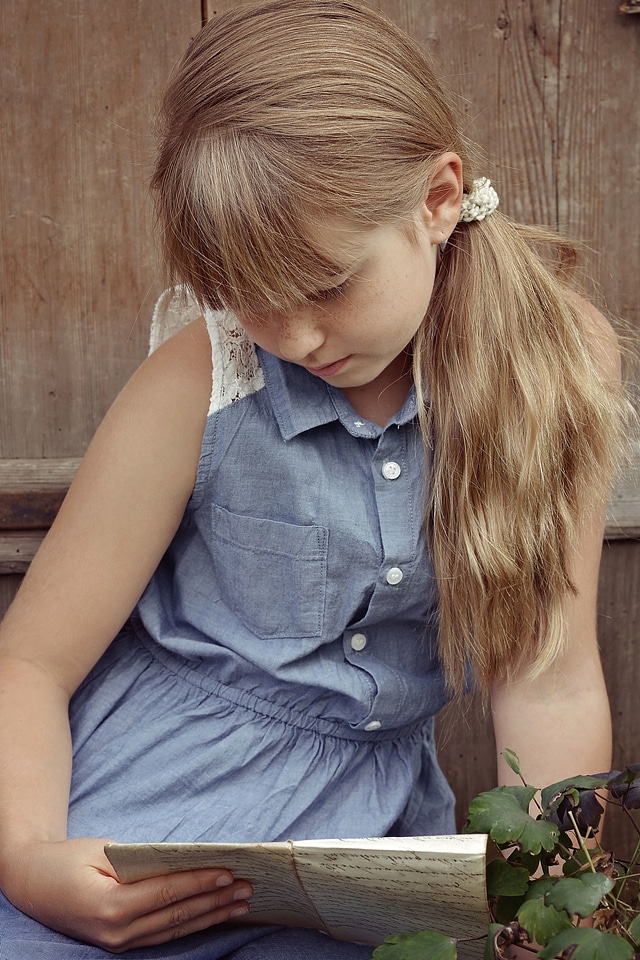 Beautiful blonde hair book