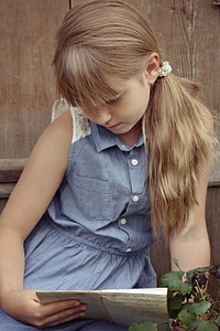 Beautiful blonde hair book