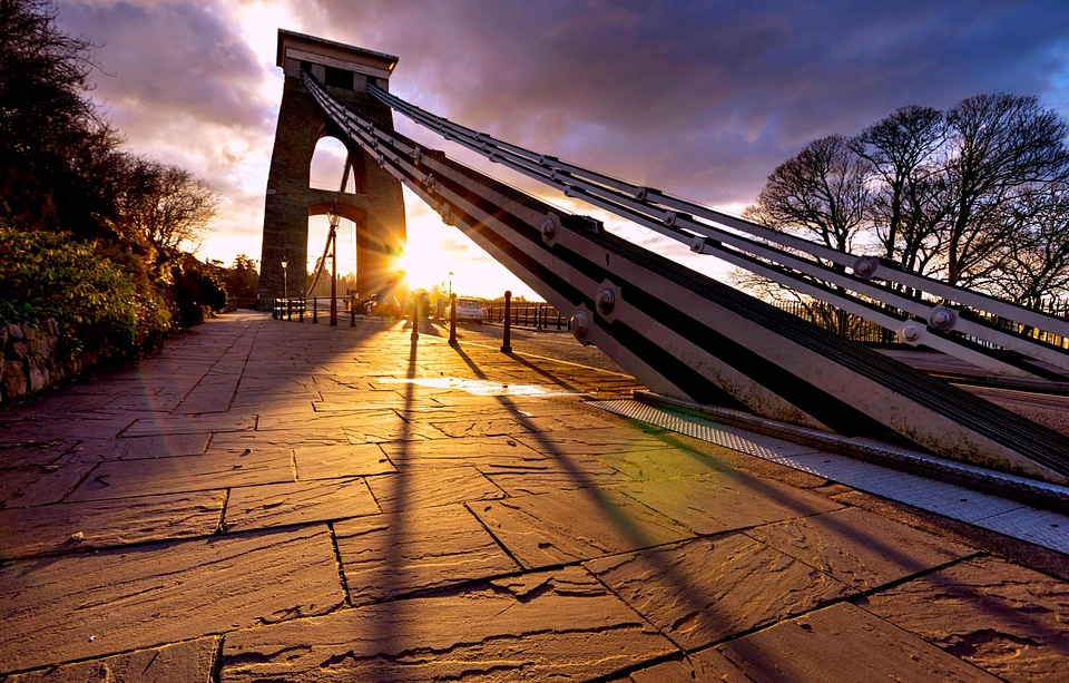Beautiful Photo bridge morning