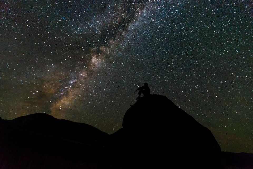 Cosmos milky way night