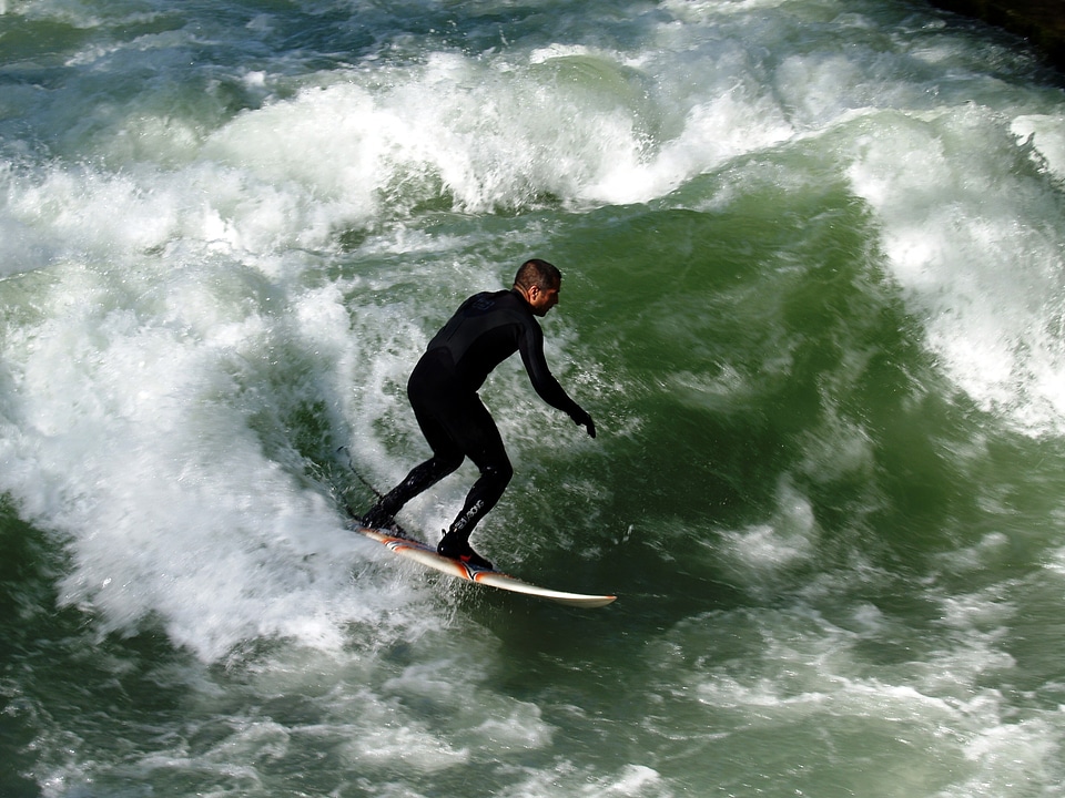 Munich sport surfing