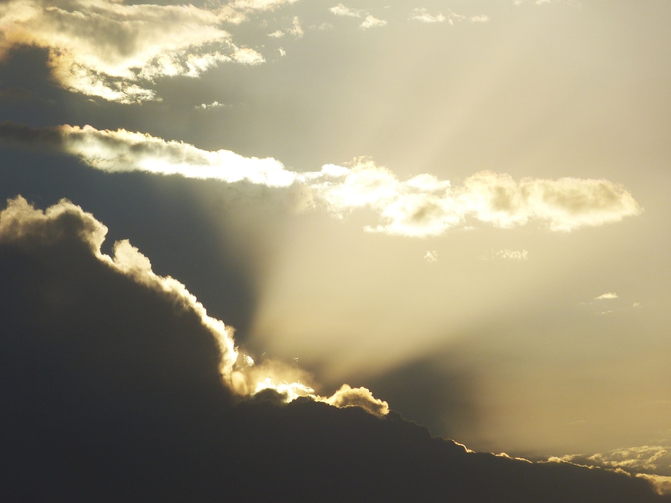 Clouds sky sunrise