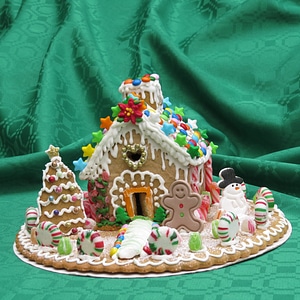 Pastry gingerbread decoration photo