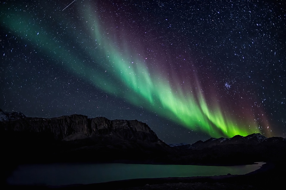 Atmosphere aurora borealis planet