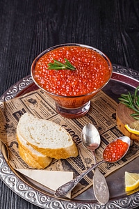Bowl bread breakfast