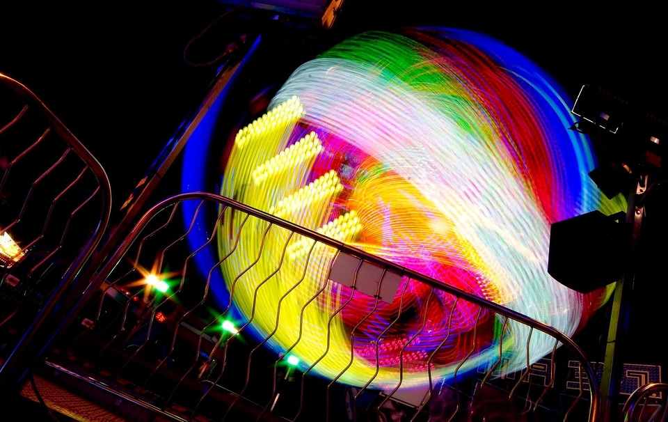 Colorful fun lights