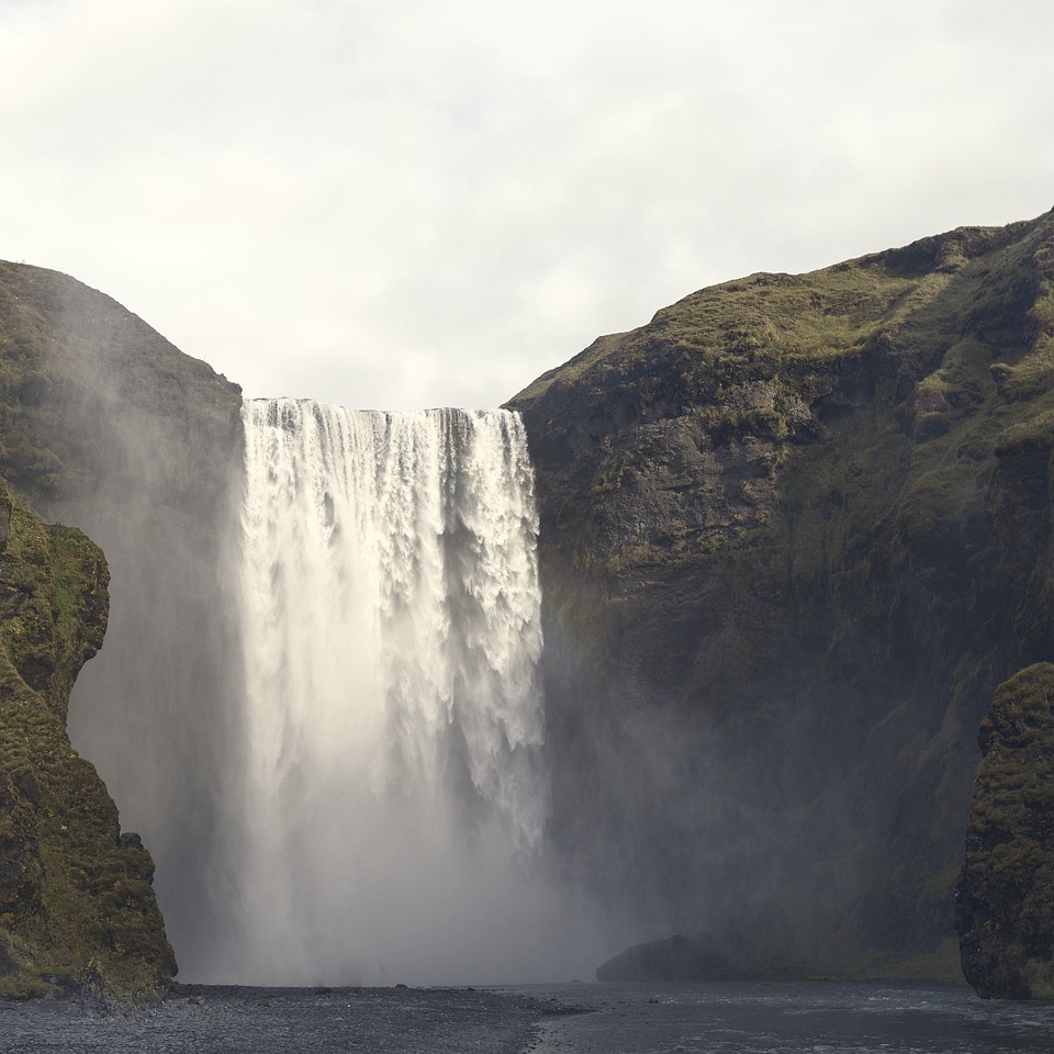 River water waterfalls photo