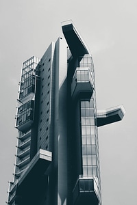 Architecture glass perspective