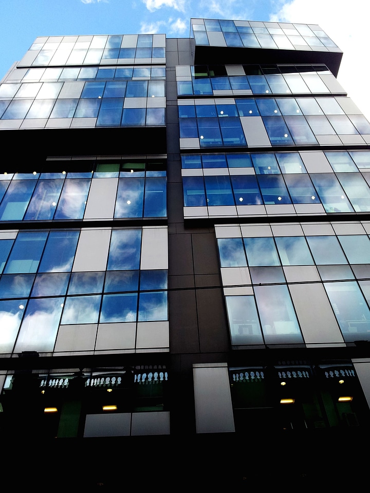 Architectural Style buildings reflection