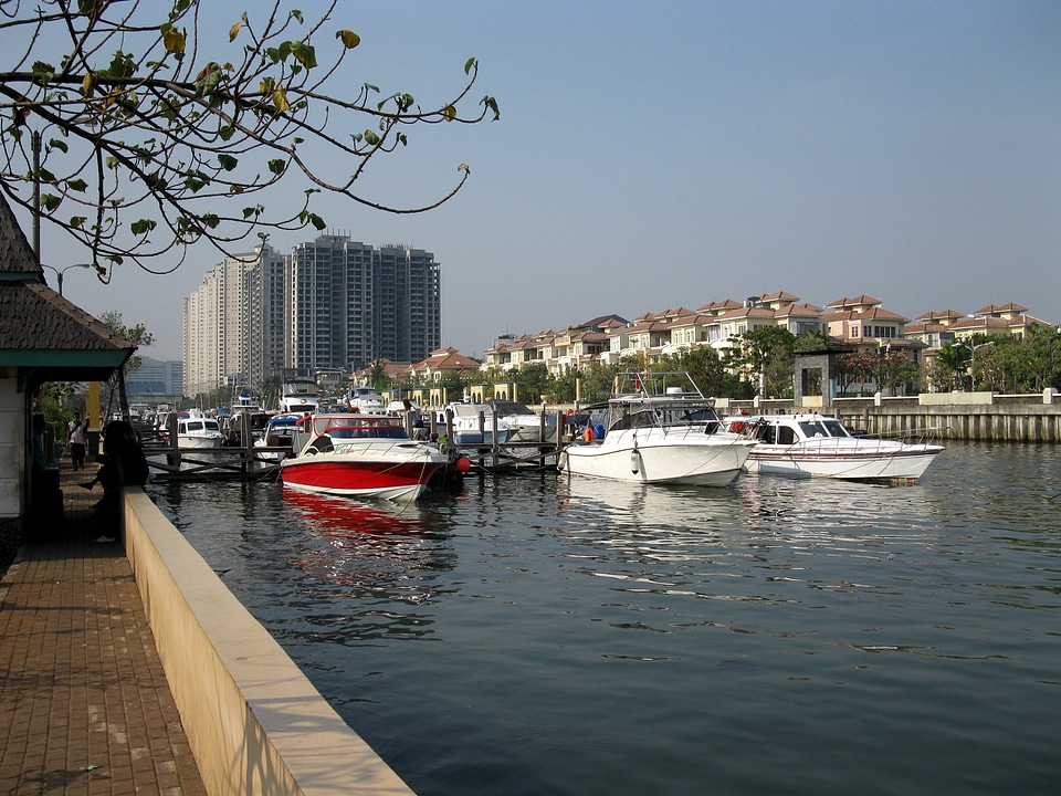 Indonesia ocean dock