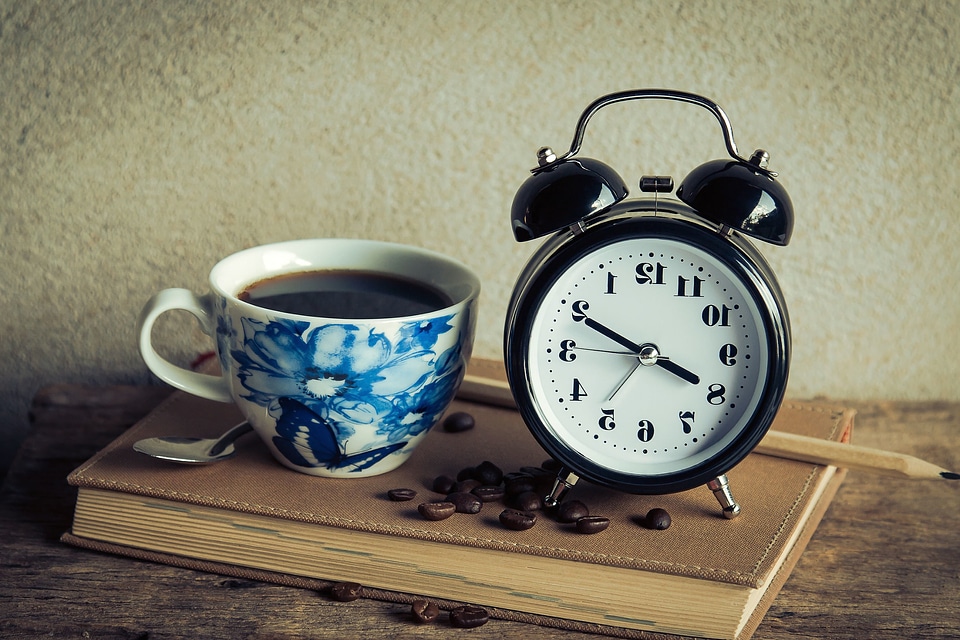 Alarm Clock antique book