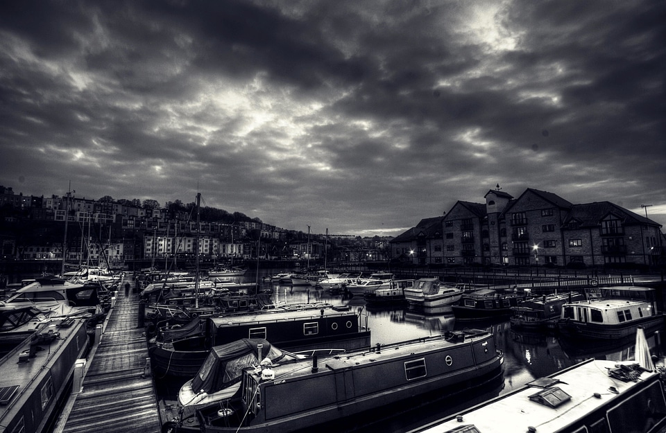 Artistic black black and white
