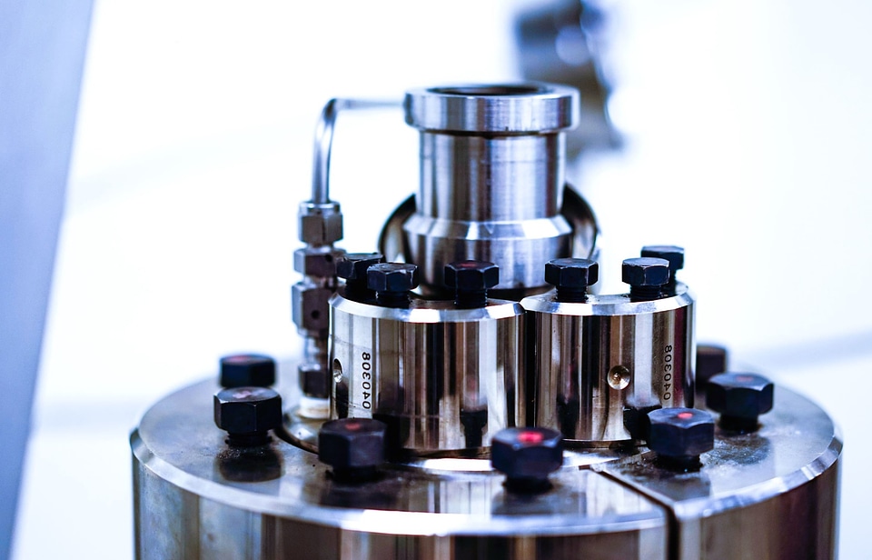 Chrome laboratory machine