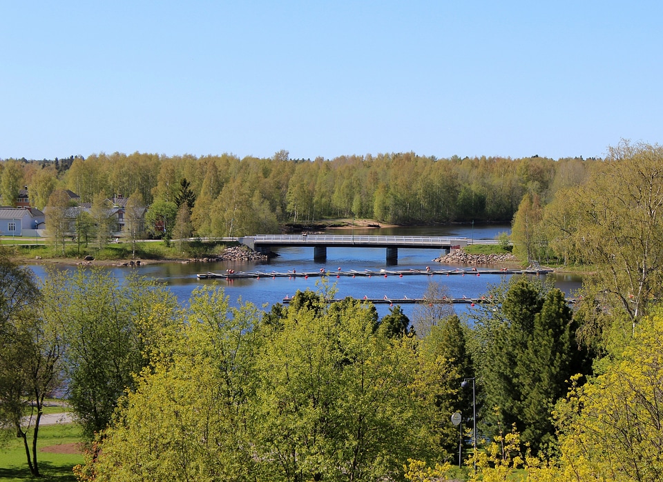 Bridge river water photo