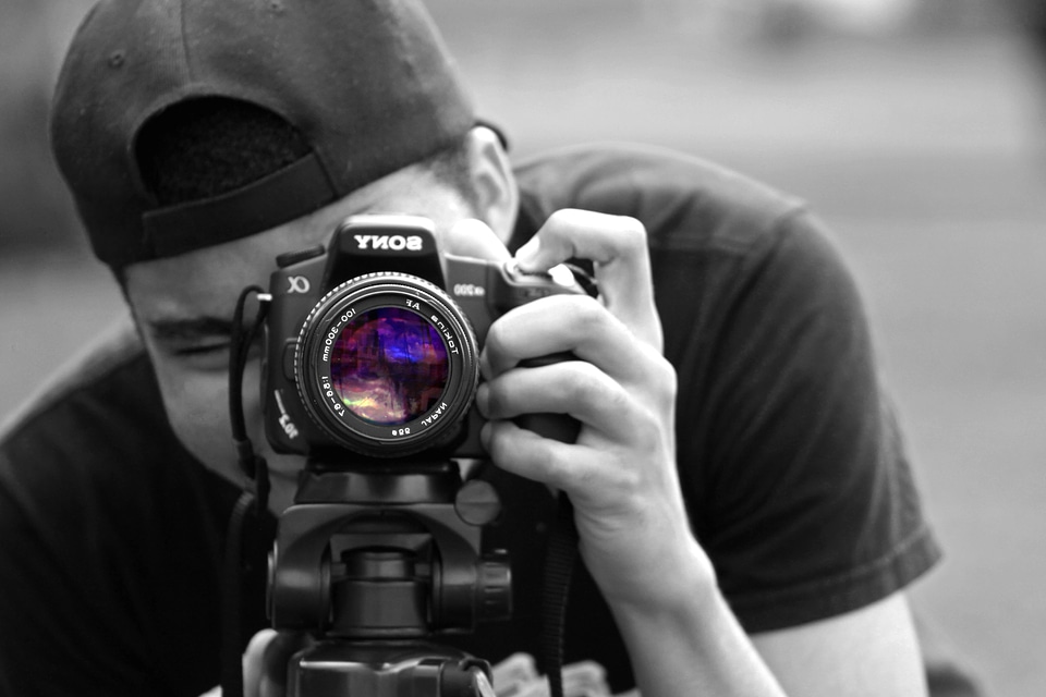 Artist digital camera lens