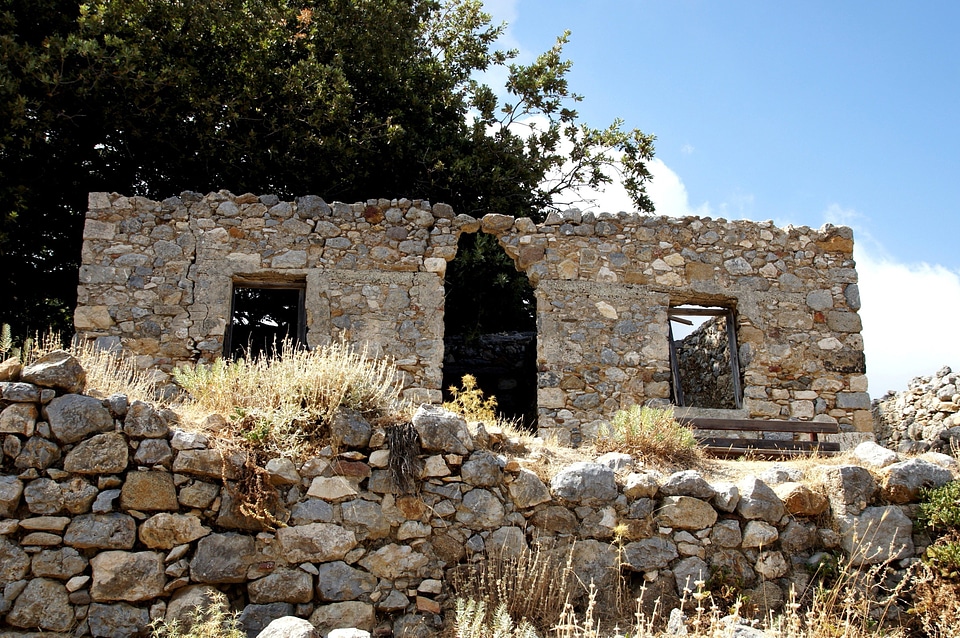 Building destroyed exterior