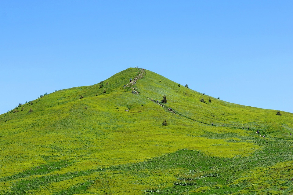 Green Grass hill hills
