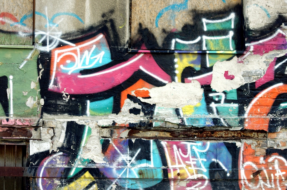 Colorful colors graffiti