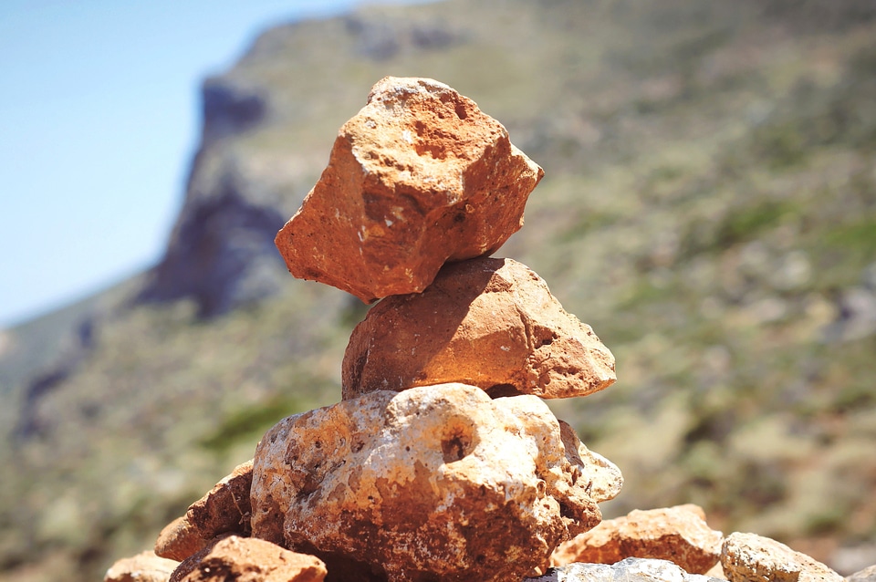Big Rocks formation mountain