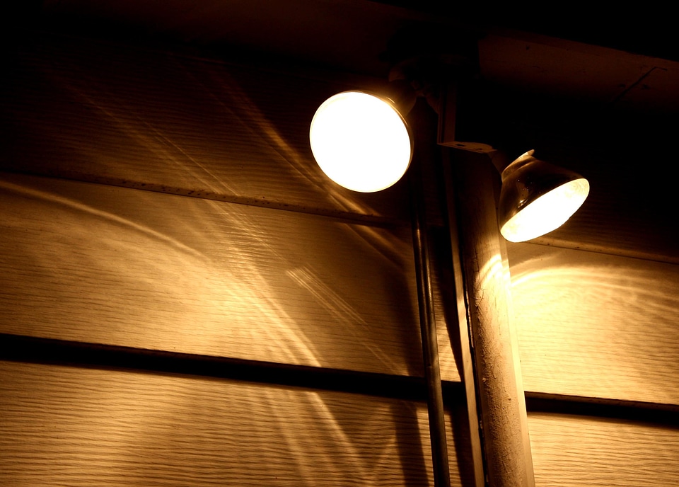 Dark electricity lamp