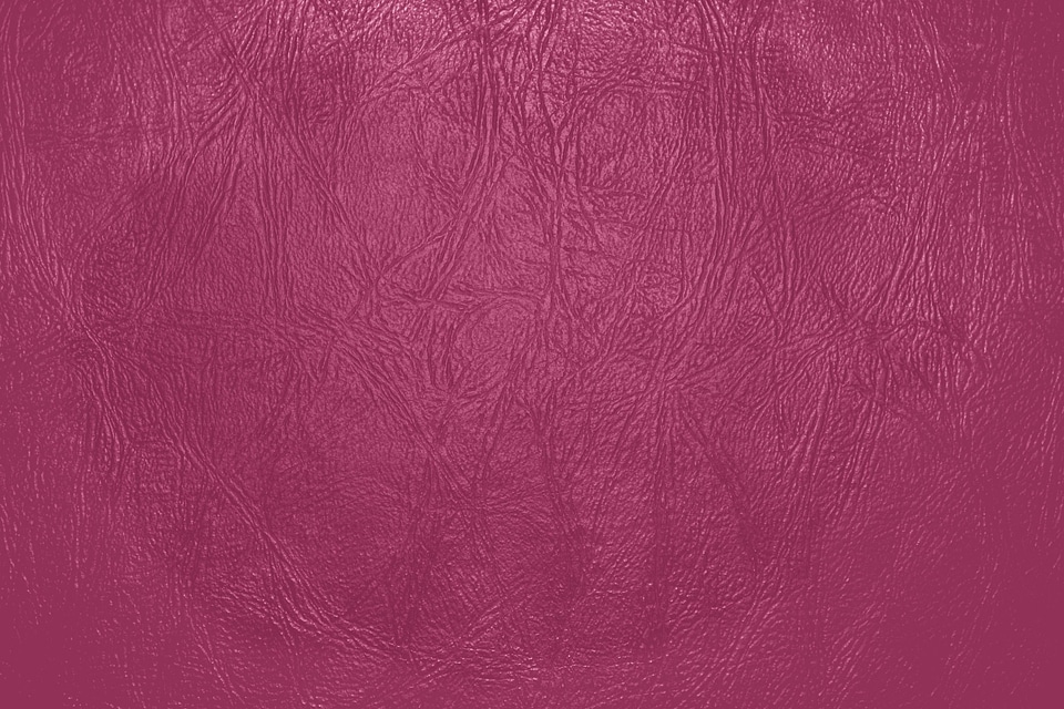 Leather pink reddish