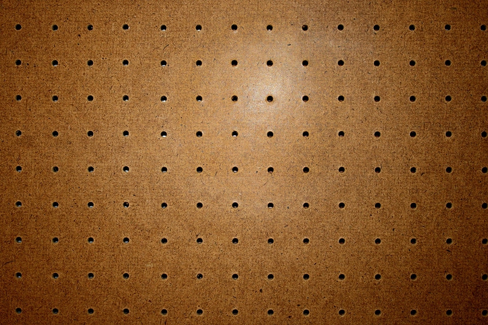 Brown hole light brown