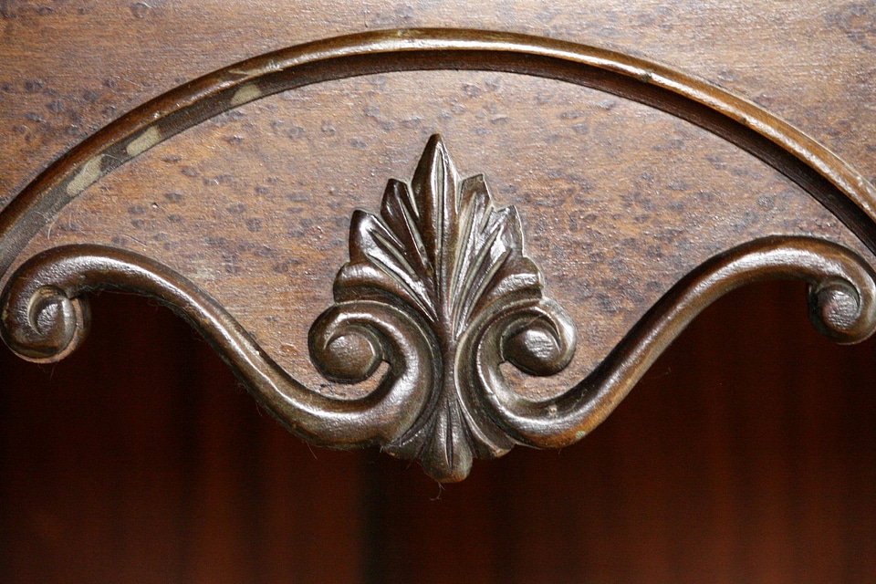 Antique carving decorative