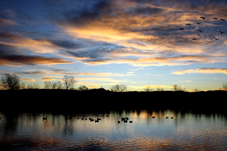 Clouds cloudy dusk
