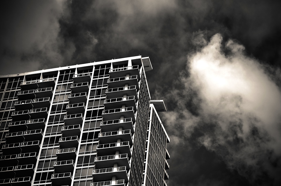 Black And White business city city