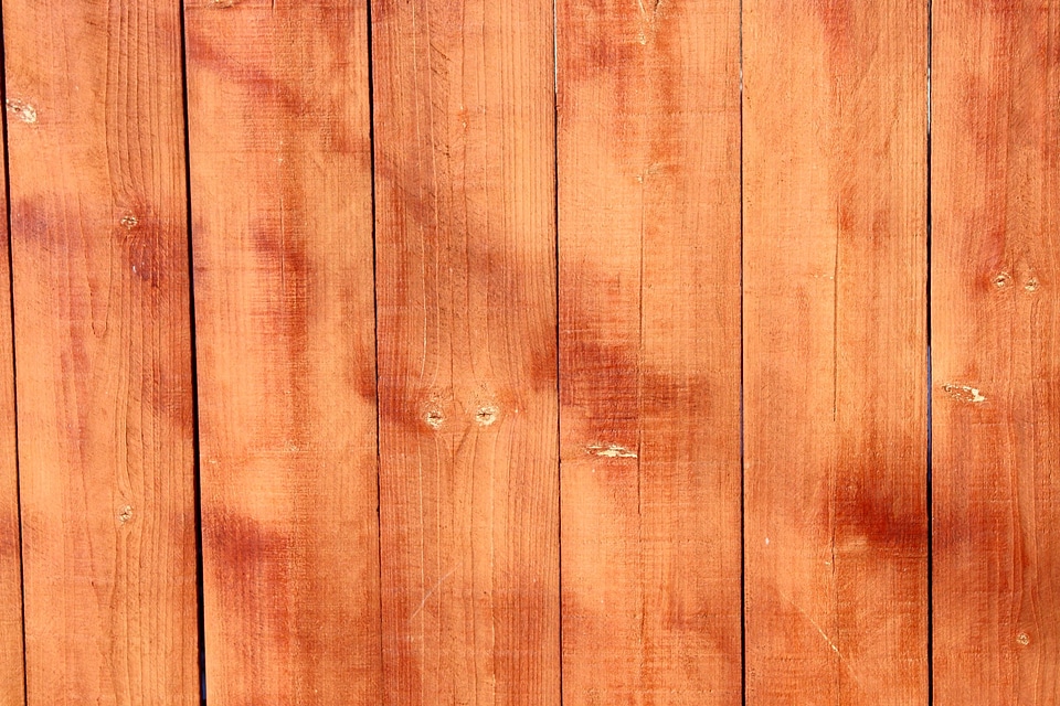 Fence pattern plank