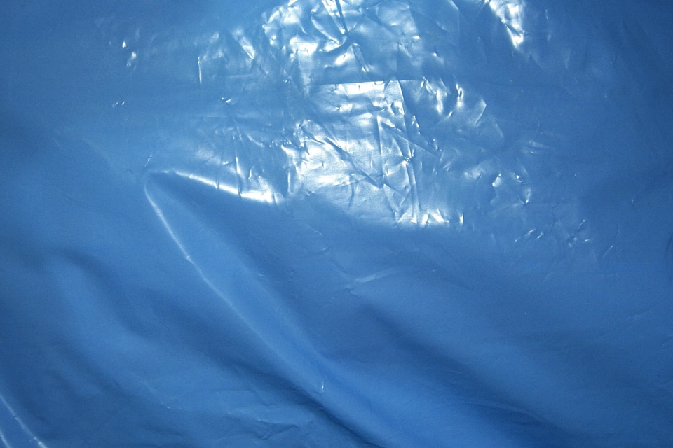 Blue nylon pattern