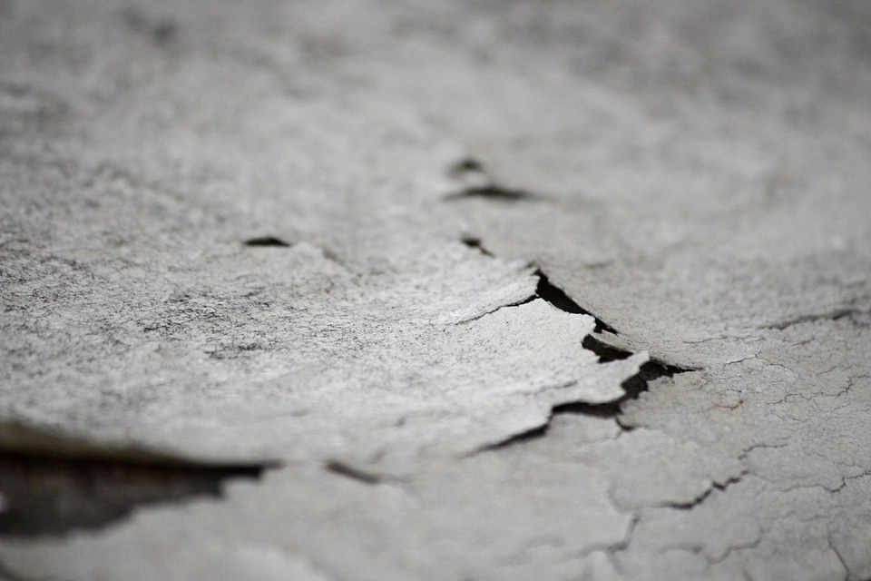 Gray paint texture