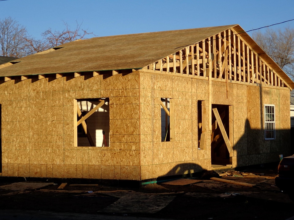 Construction exterior house