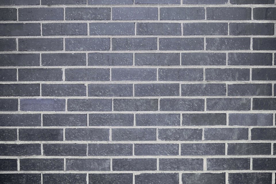 Bricks gray pattern
