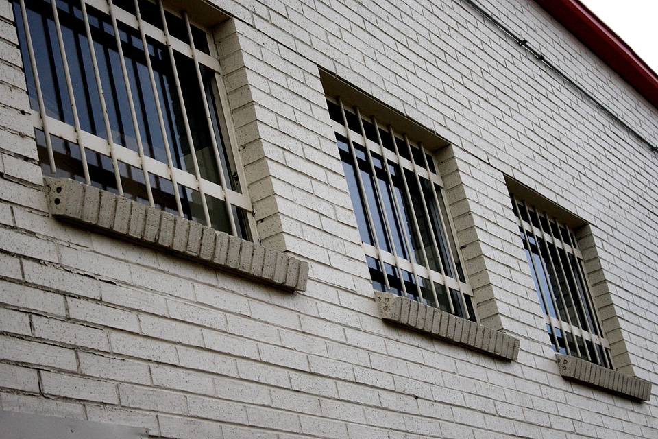 Bricks exterior wall