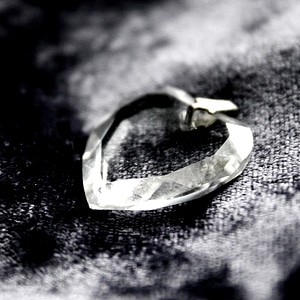 Crystal hearts jewelry