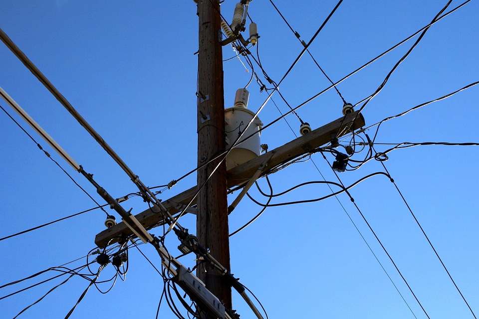 Telephone Line telephone pole telephone wire