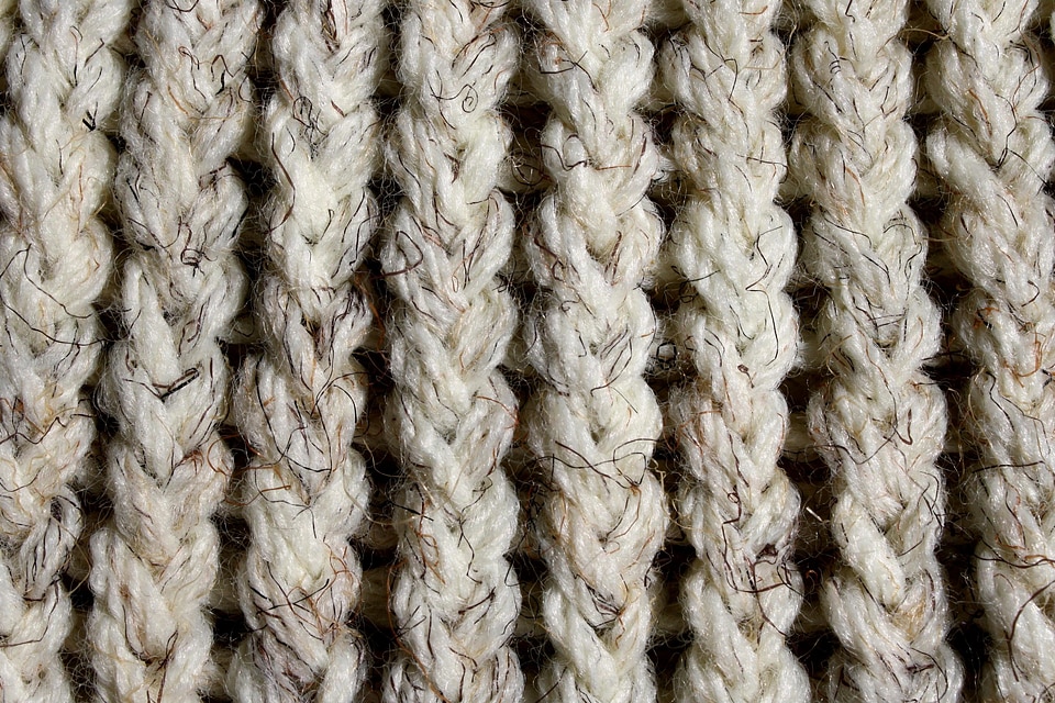 Fiber knitting pattern