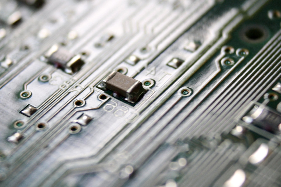 Chip chipboard circuit