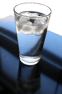Fresh Water glass ice photo