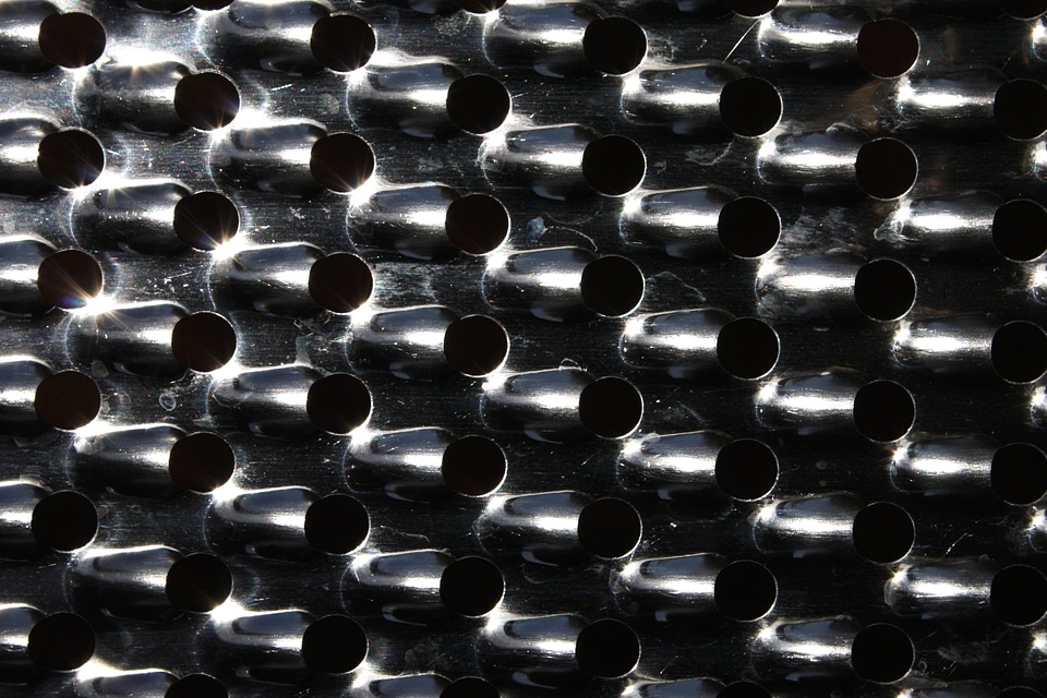 Black metal metallic