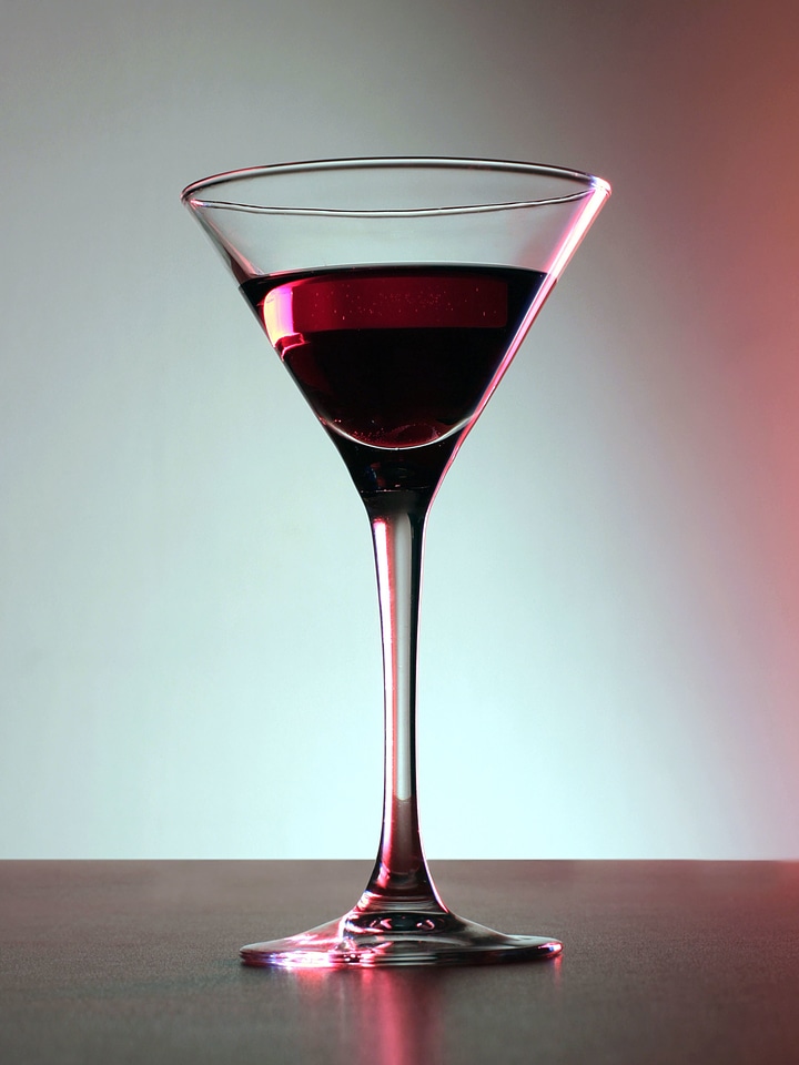 Celebration cocktail crystal