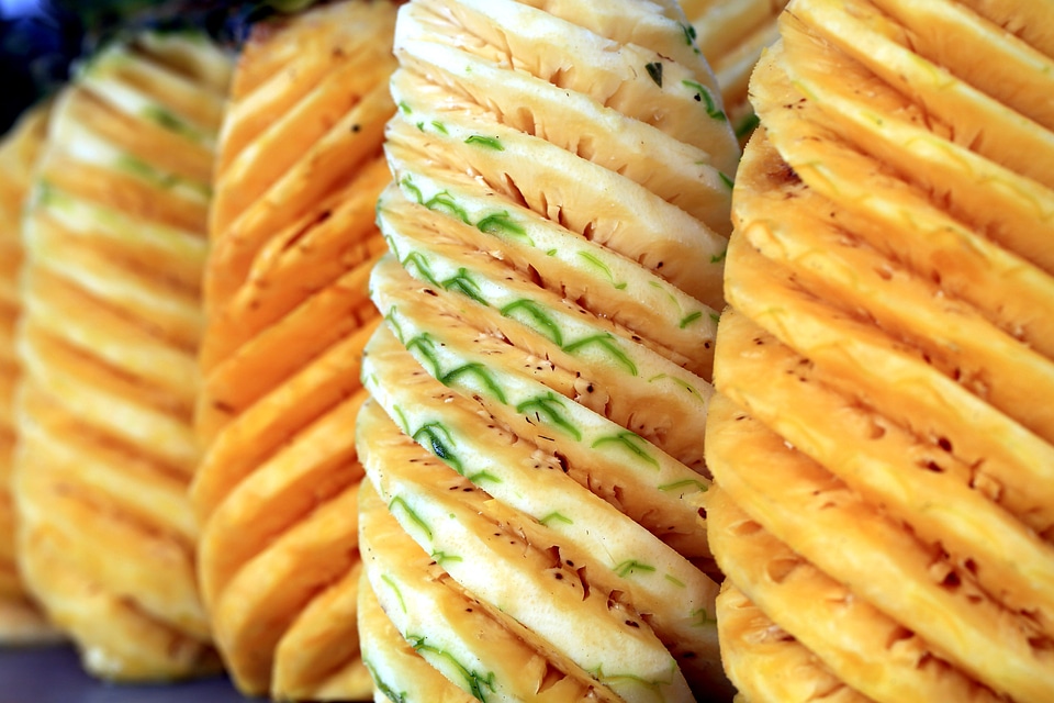 Food fruit pineapple