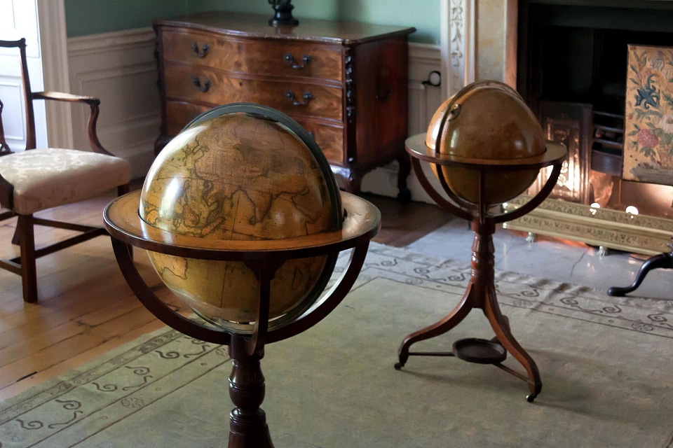Antique furniture interior