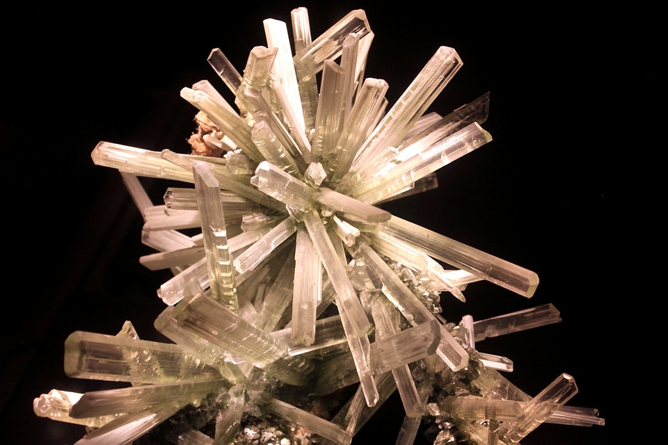 Crystal formation rocks