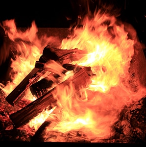 Fire flames 