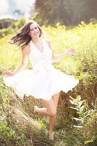 Dancing nature pretty