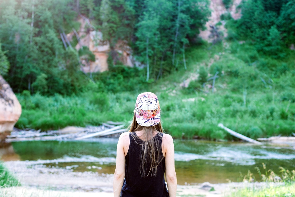 Girl nature outdoor