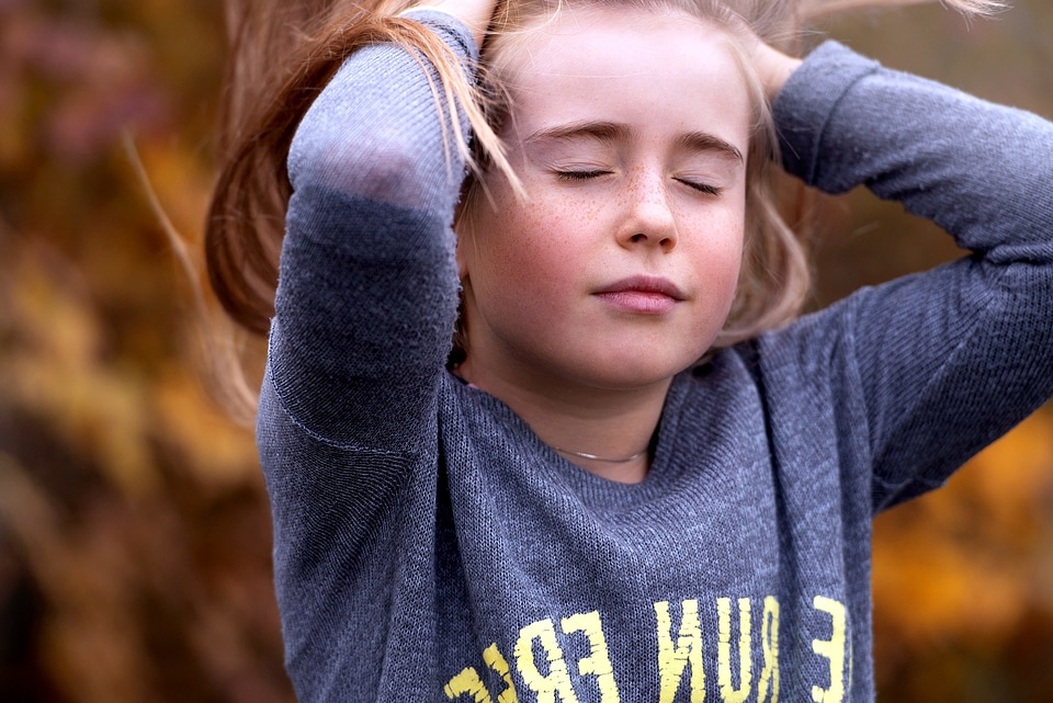Childhood female child portrait
