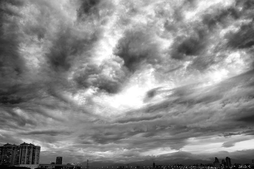 Bad Weather buildings cloud